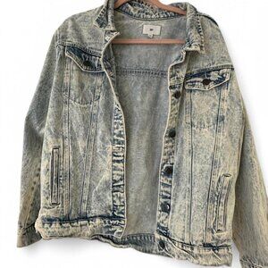 light wash denim jacket